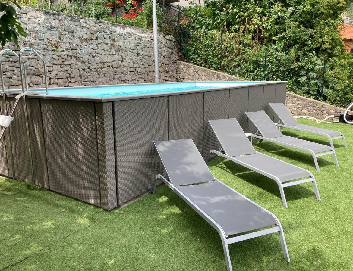 Villa Peroni Lake Como Classic With Swimming Pool Argegno Buitenkant foto